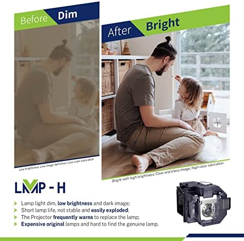 LMP-H ELPLP95 Svjetiljka sa kućištem za Epson EB-2055 / 2250U / 2255U / 2265U / 2245U / 2155W / 5510 / 5530U
