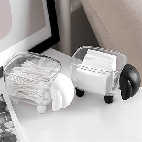 Krivs Mali plastični spremnici sa poklopcima Mini plastični spremnik Kućni ljubimci za kućnu površinu Desktop