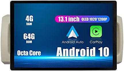 WoStoke 13.1 Android radio Carplay i Android Auto Autoradio Auto navigacija Stereo Multimedijski igrač GPS