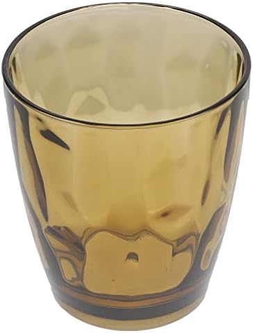 Bestonzon 3pcs Glassware Plastični bourbonski gals za uzorak za višekratnu upotrebu Debeli napitak Dječji pilići donji šalicu, otporni stijeni šalica za kavu Akrilna kuhinja Koktel vrhunskog piknika