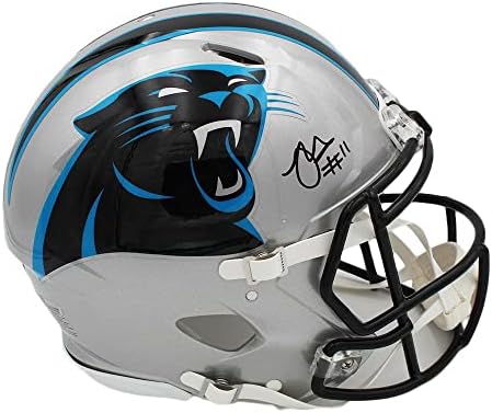 Robby Anderson potpisao Carolina Panthers Speed Authentic NFL Helmets sa autogramom