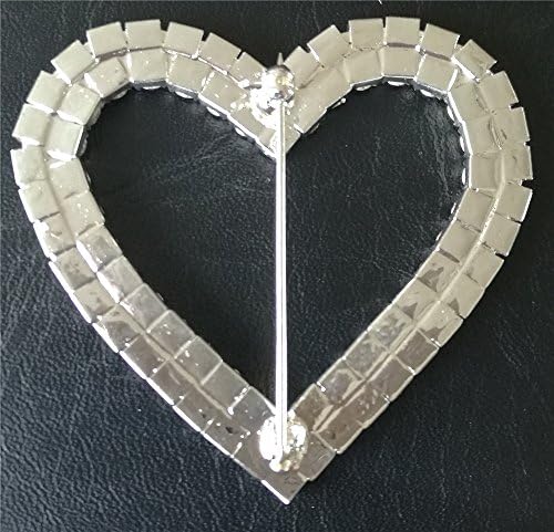 100-pakovanje metalnih pinova zasjedač za nošenje za nogu sash luk omotač krug krug za rođendan za vjenčanje