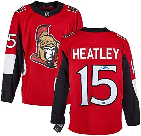 Danny Heatley Ottawa Senators Autographing Fantics Jersey - autogramirani NHL dresovi