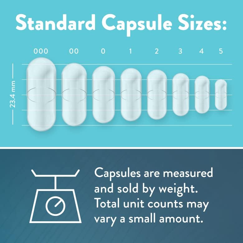 Purecaps USA - prazne bistre vegetarijanske i veganske kapsule za pilule veličine 0-brzo se rastvaraju i