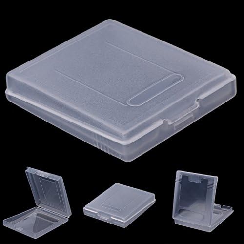 Stoertuy 5x prozirna plastična kutija za igru za zaštitu od prašine za Game Boy boju GBC
