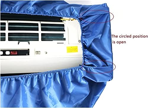 Zidni klima uređaj za čišćenje klima uređaja, vodootporna torba za prašinu za prašinu za 2-3p klima uređaj