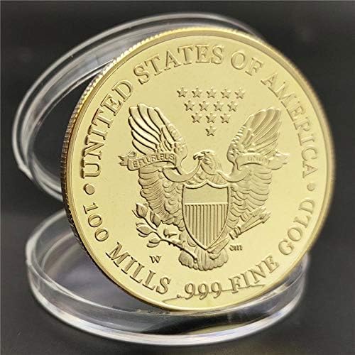 Višegodišnji zlatni novčić 2021 Liberty Komemorativni novčići 2020 Orao Strani kovani novac za medalju kovanice