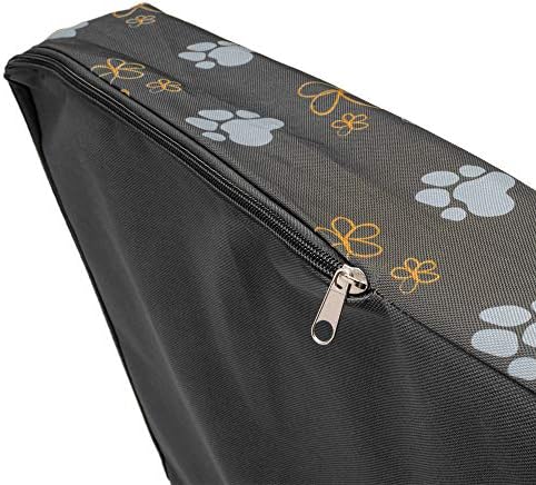 Furhaven Mali jastuk za pse za pse, otporan na vodu u zatvorenom / vanjskom vrtu madrac sa skinusnim prekrivačem