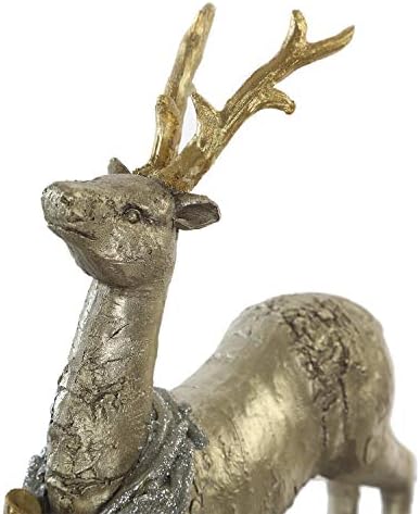 TopAdorn Holiday Glitter Reindeer Stolni stolni dekor Dekoracija za uređenje jelena za jelenje za rezanje