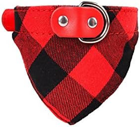 Ogrlica za pse sa povodljivim božićnim plaštima podesivim kravatom ovratnika za pse ovratnik za ogrlice