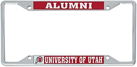 Univerzitet u Utah Metalna tablica u ulaz okvira za prednju ili nazad automobil službeno licencirana