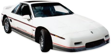 1988 Pontiac Fiero Formula Naziv naziva i kit pruga - srebro