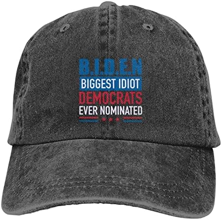 Vans Hat Pro-Trump Glupi i Dumber Anti-Biden Harris 2024 Baseball Cap Muškarci Golf Kape za pranje žena