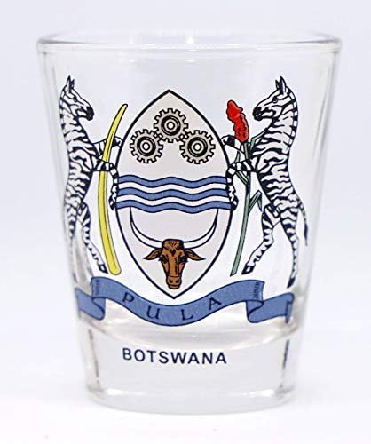 Bocvana Grb Shot Glass