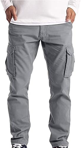 Ljetne hlače pantalone Ležerne prilike ravno muške multi džepne muške hlače za pećnice