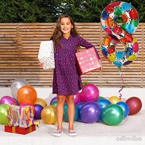 40 inčni veliki dugi broj 0 folija baloni helijumski veliki mylar zero balon za rođendanski zabavni ukras