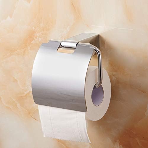 Raxinbang Zidni srebrni srebrni nosač koluta od bakra 190mm118mm kupatilo hardver WC WALL papirnati papir