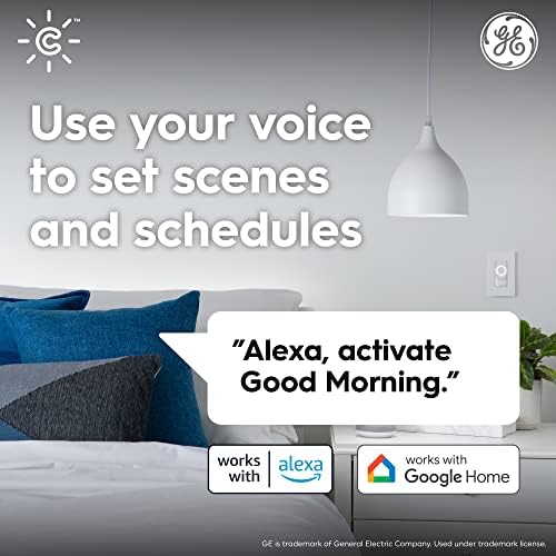 Ge rasvjeta CYNC Smart LED Sijalice, meka Bijela, Bluetooth i Wi-Fi, radi sa Alexa i Google Home, A19 sijalicama