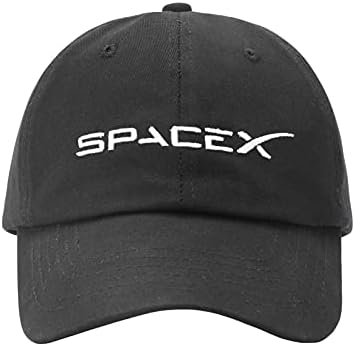 ScisUittech vezeni Spacex Hat bejzbol kape za muškarce i žene crne