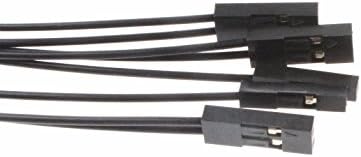 NOYITO produžna žica za matičnu ploču Set 22awg posrebrena žica pozlaćeni utikač snaga Sw, Power LED, HDD