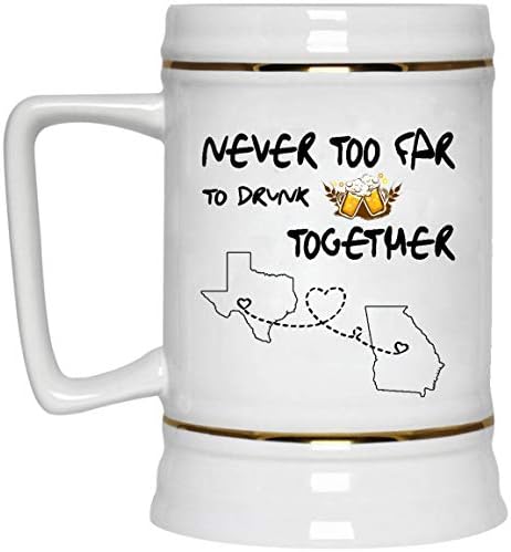 Šol na daljinu Teksas Gruzija nikad nije predaleko da pije pivo vino zajedno - tata i kćerke krigle distace