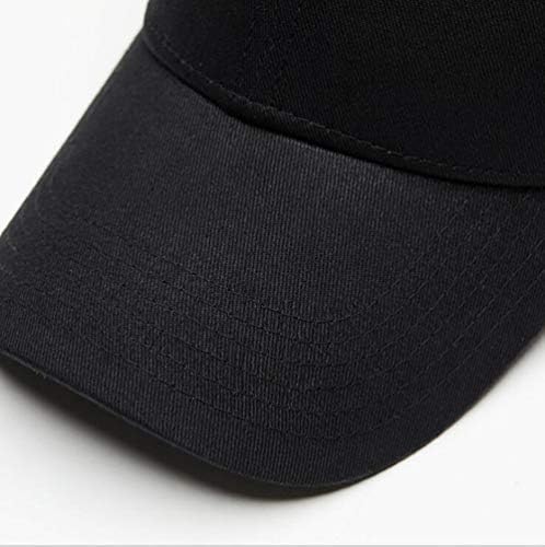 Velika veličina XL Unisex obična strukturirana kapa za bejzbol Podesivi šešir za veliku glavu