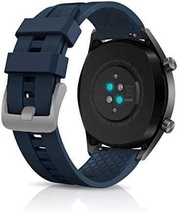 Kwmobile Watch Bands kompatibilni sa Huawei Watch GT - kaiševi set 2 zamjenski silikonski opseg - crna /