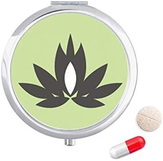 Kultura Lotus Kina Uzorak Futrole Za Pilule Džepna Kutija Za Skladištenje Lijekova Dozator Kontejnera