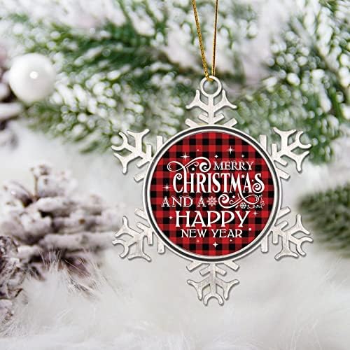 Sretan Božić i sretna nova godina srebrna božićna stabla ukrase božićne božićne scene Elegantna izbjegavanje