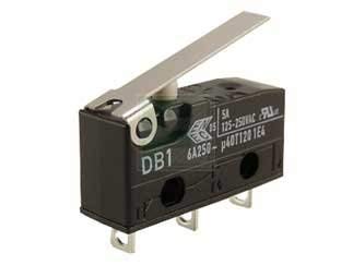 ZF Electronics DB1C-A1LB DB serijski minijaturni SPDT 5 A prekidač za aktivni prekidač - 10 predmeta