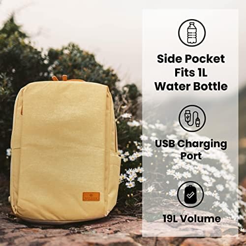 Nordace Siena Pametni ruksak sa USB punjenjem - 15.6 inčni ruksak za Laptop, 19L dnevni ruksak za putovanja,