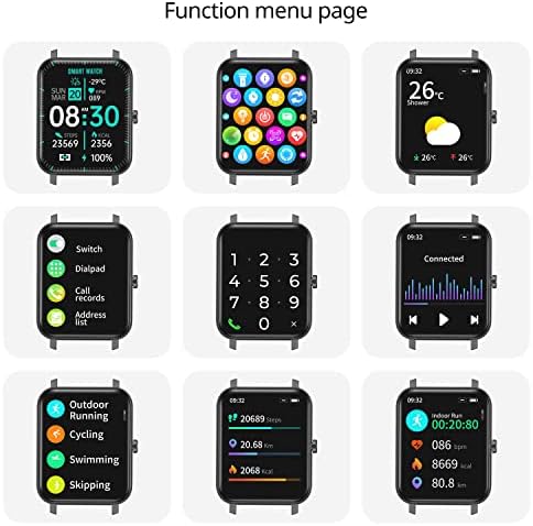 Facoi Smart Watch za Muške žene - Android Smart Watch za Android telefone IPhone kompatibilan sa primanjem