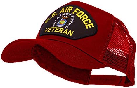e4Hats.com vojna zakrpljena mrežasta kapa veterana američkog Ratnog vazduhoplovstva