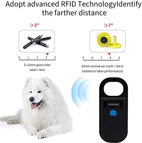 Prijenosni oled displej kućni ljubimac Microchip skener, FDX-B ISO 11784/11785 i RFID EMID Animal Handheld