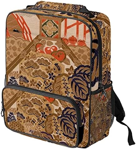 VBFOFBV ruksak za žene Daypack backpad bagera za laptop Tražena Torba, japanski list cvijet Cypress Art