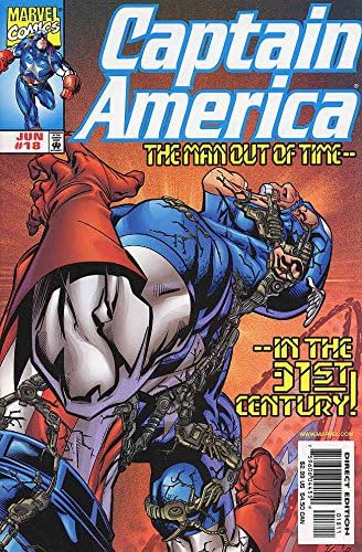 Kapetan Amerika 18 VF / NM; Marvel comic book / Mark Waid