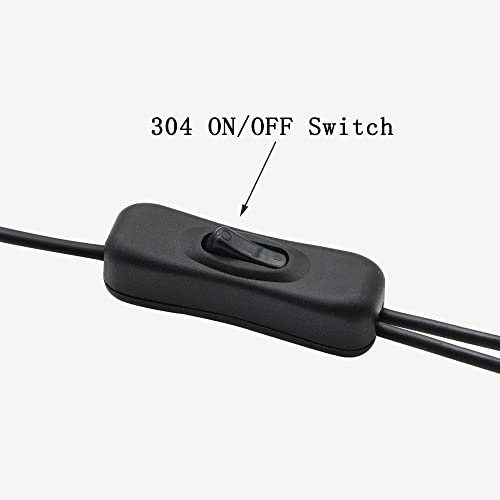 PNGKNYCN 40cm USB do dva-pinskog / četveroglavnog / četveroglavnog PWM 5V USB kabela za napajanje ventilatora, s uključivanjem / isključivanjem