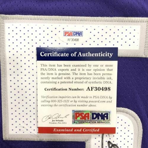 DE'AARON Fox potpisan dres PSA / DNK Sacramento Kings Autographing - autogramirani NBA dresovi