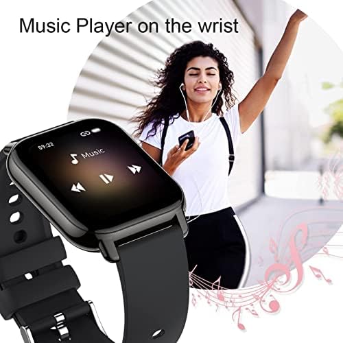 Revoly Smart Watch Odgovor / Napravite pozive, 1,85 Veliki pametni sat za žene i muškarce, fitness sat krvni