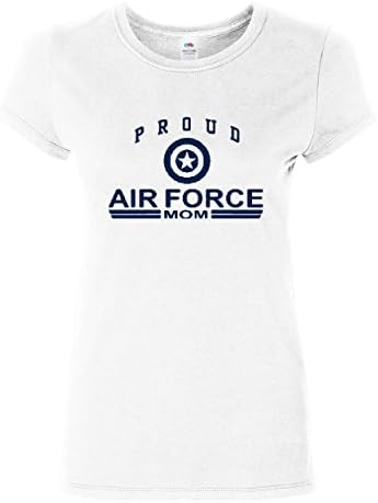 Ponosne zračne snage mama pamučna majica Air Force Vojna
