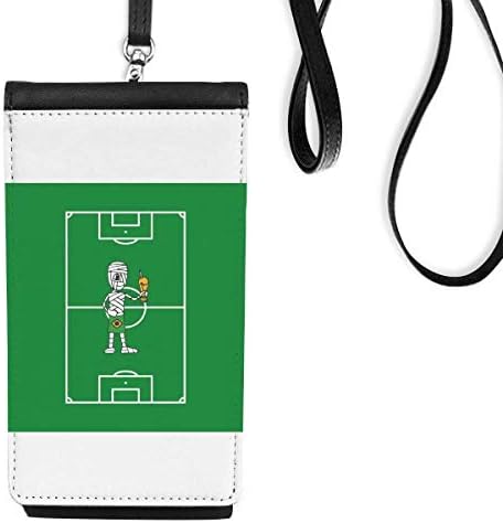 Brazil Fudbal Mammmy Trophy Telefon novčanik torbica Viseće mobilne torbice Crni džep