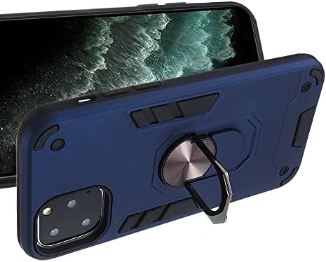 Ultra tanak futrola kompatibilna s iPhone 11 PRO futrolom, vojno otporna na udarcu sa magnetskim automobilskim