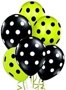 PMU Polka Dot Balloons - Višebojni mali baloni za rođendane, vjenčanja, Božić, Noć vještica, Obiteljski