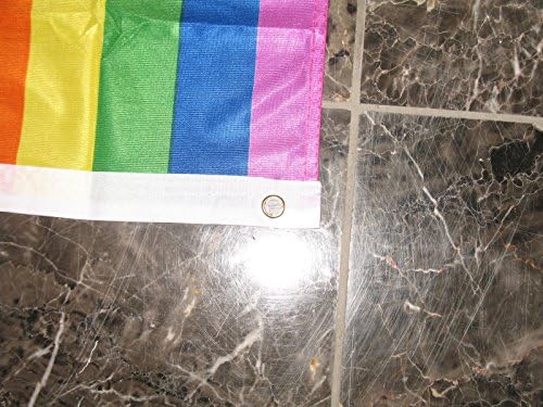 12x18 Rainbow gay pride pruge grubi Tex pletena zastava plovila 12''x18 '' baner