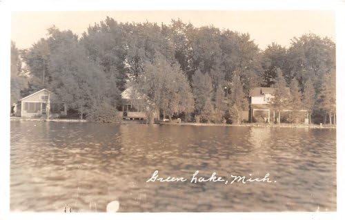 Green Lake, Michigan Postcard Real Photo