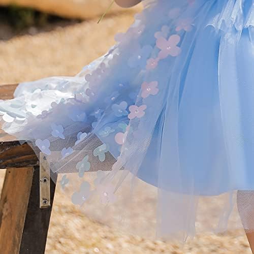 Imekis Toddler Baby Girls cvjetna haljina krštenje krštenje princeza vjenčanica za rođendan rođendana prve