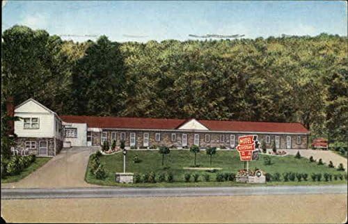 Motel Keystone Lock Haven, Pennsylvania pa Original vintage razglednica 1958