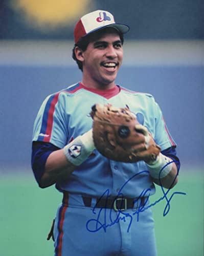 Andres Galarraga Montreal Expos potpisan autogramirani 8x10 photo w / coa - autogramirana MLB fotografija