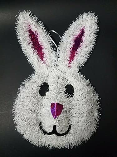 Tinsel Easter Bunny zečji zid viseći
