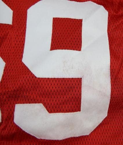 2009 San Francisco 49ers Tony Wragge 69 Igra izdana Crveni dres 48 DP23853 - Igra Polovni MLB dresovi